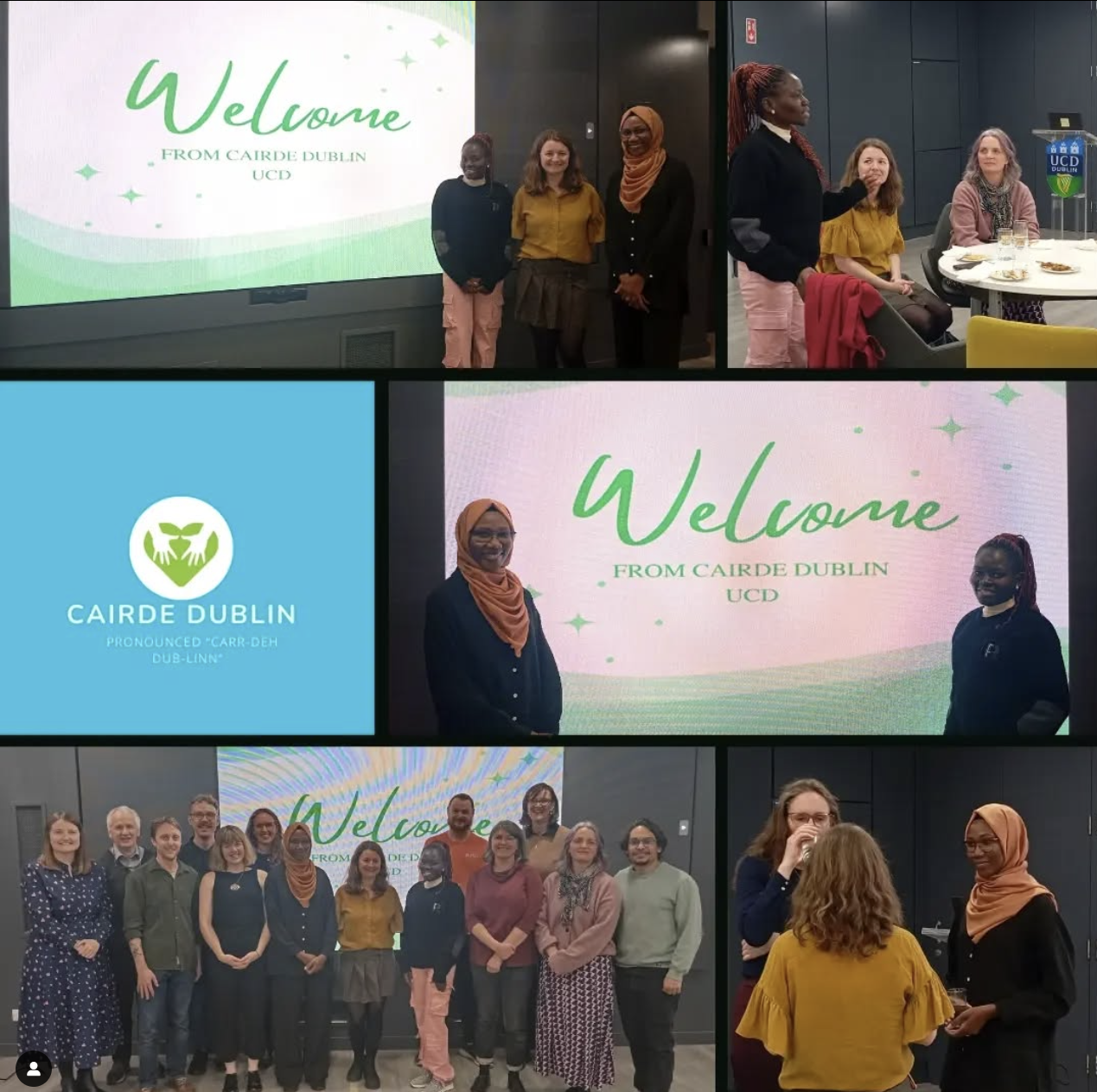 Cairde Dublin Welcome Event